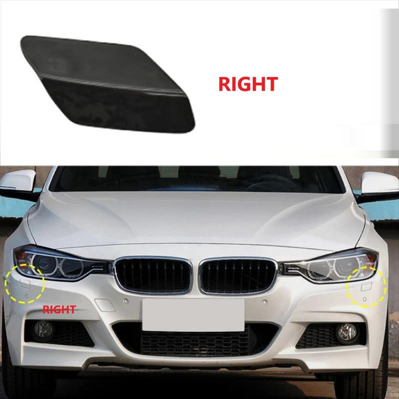 Car Craft Compatible With Bmw 3 Series F30 2012-2019 M Sport M Tech Front Bumper Headlight Washer Spray Nozzle Cover 51118067970 Right - CAR CRAFT INDIA