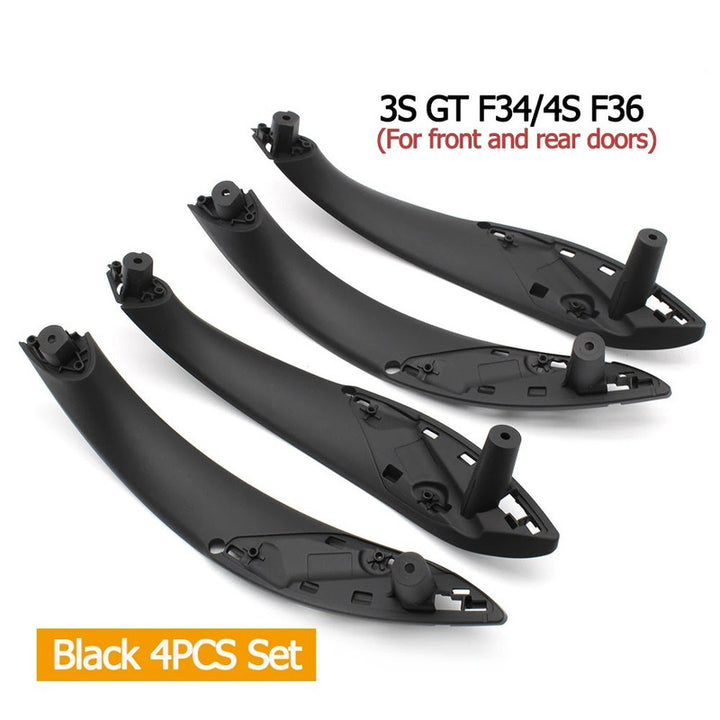 Car Craft Compatible With Bmw 3 Series Gt F34 2012-2018 Car Interior Door Armrest Inside Pull Handle Single Inner Handle Set 51417279311l 51417279312r Black CC-7911 - CAR CRAFT INDIA