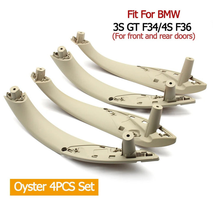 Car Craft Compatible With Bmw 3 Series Gt F34 2012-2018 Car Interior Door Armrest Inside Pull Handle Single Inner Handle Set 51417279313l 51417279314r Oyester CC-7912 - CAR CRAFT INDIA