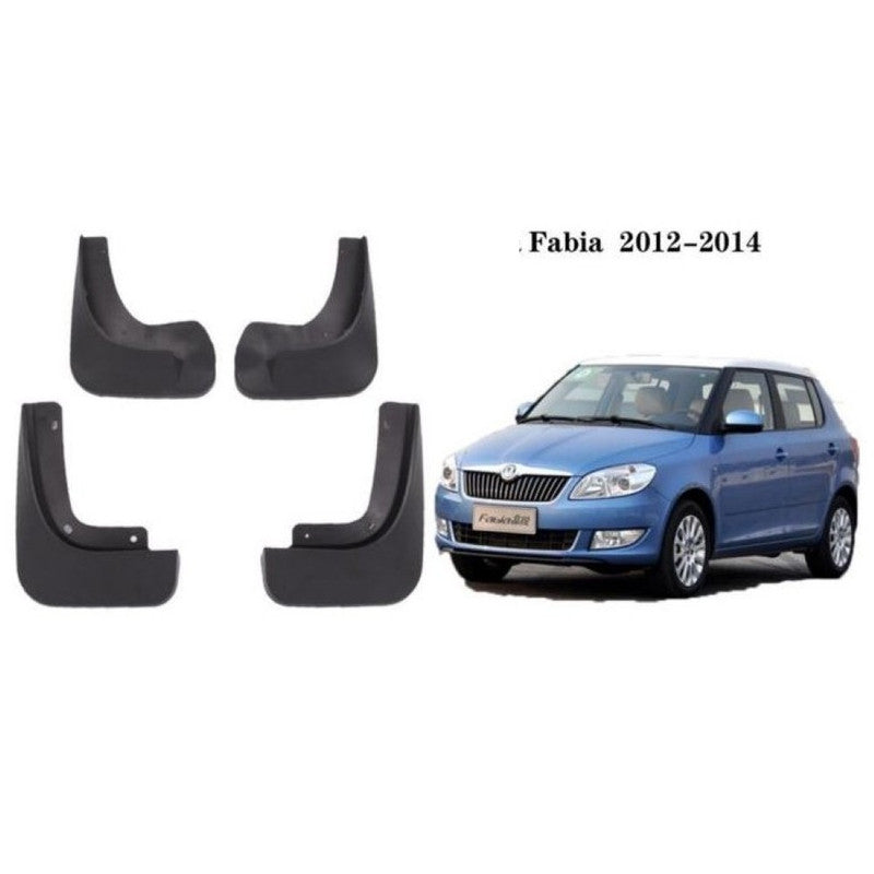 Car Craft Compatible With Skoda Fabia 2012-2014 Car Tyre Mudflaps Mud Flap Mud Guard Fender Splash Guard Sk1005 CC-7522 - CAR CRAFT INDIA