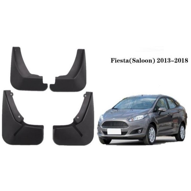 Car Craft Compatible With Ford Fiesta 2013-2018 Car Tyre Mudflaps Mud Flap Mud Guard Fender Splash Guard Ty-fd1027 CC-7624 - CAR CRAFT INDIA