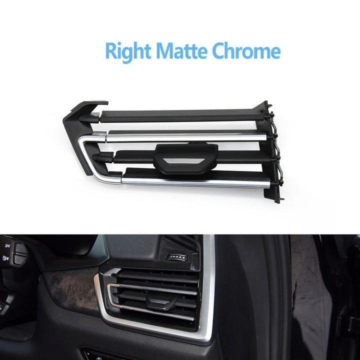 Car Craft Compatible With Bmw X5 X6 X7 G05 G06 G07 2019-2022 Car Dashboard A/c Air Outlet Vent Paddle Clip Ac Vent Grill Clip Slider Repair Kit 64229399473 Right Chrome