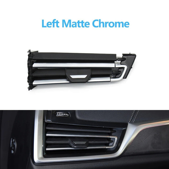 Car Craft Compatible With Bmw X5 X6 X7 G05 G06 G07 2019-2022 Car Dashboard A/c Air Outlet Vent Paddle Clip Ac Vent Grill Clip Slider Repair Kit 64229399474 Left Chrome