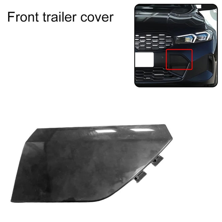 Car Craft Compatible With Bmw 3 Series G20 Lci 2023+ M Sport M Tech Front Bumper Tow Hook Towing Tochan Trailer Cover 51118085455 Unpainted Left - CAR CRAFT INDIA