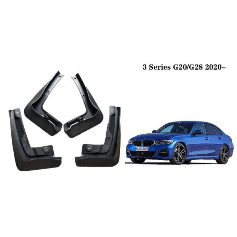 Car Craft Compatible With Bmw 3 Series G20 2020+ Car Tyre Mudflaps Mud Flap Mud Guard Fender Splash Guard Bm1008 CC-7413 - CAR CRAFT INDIA