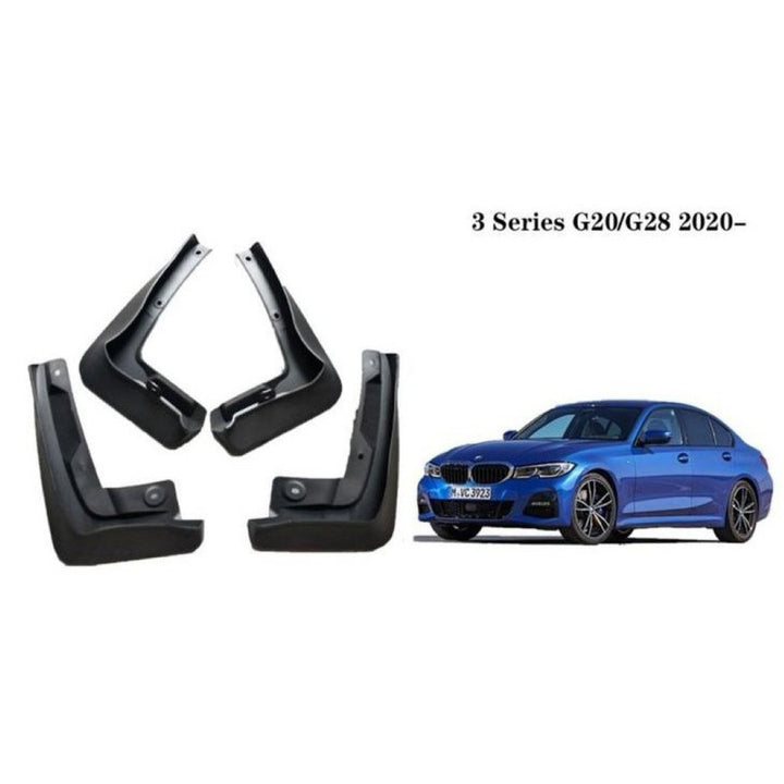Car Craft Compatible With Bmw 3 Series G20 2020+ Car Tyre Mudflaps Mud Flap Mud Guard Fender Splash Guard Bm1008 CC-7413 - CAR CRAFT INDIA