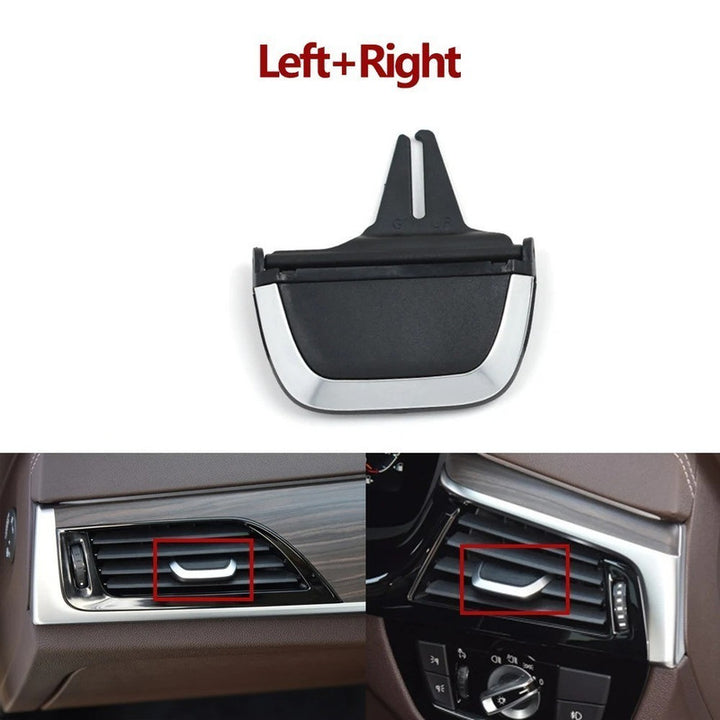 Car Craft Compatible With Bmw 5 Series G30 Series G32 2018-2022 Car Dashboard A/c Air Outlet Vent Paddle Clip Ac Vent Grill Clip Slider 64229329545 64229329585 Left/right