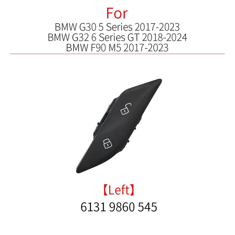 Car Craft Compatible With Bmw 5 Series G30 2017-2023 6 Series G32 Gt 2018-2023 Car Interior Central Door Lock Unlock Switch Button Cover 61319860545 Left - CAR CRAFT INDIA