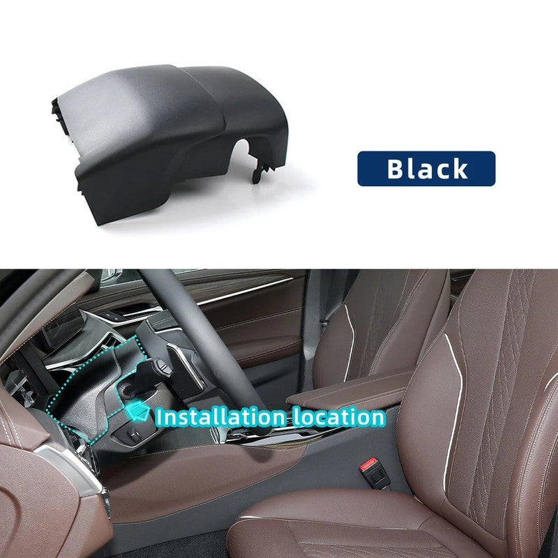 Car Craft Compatible With Bmw 5 Series G30 20017-2023 Steering Wheel Switch Guard Steering Column Trim Cover 51456805426 CC-8998