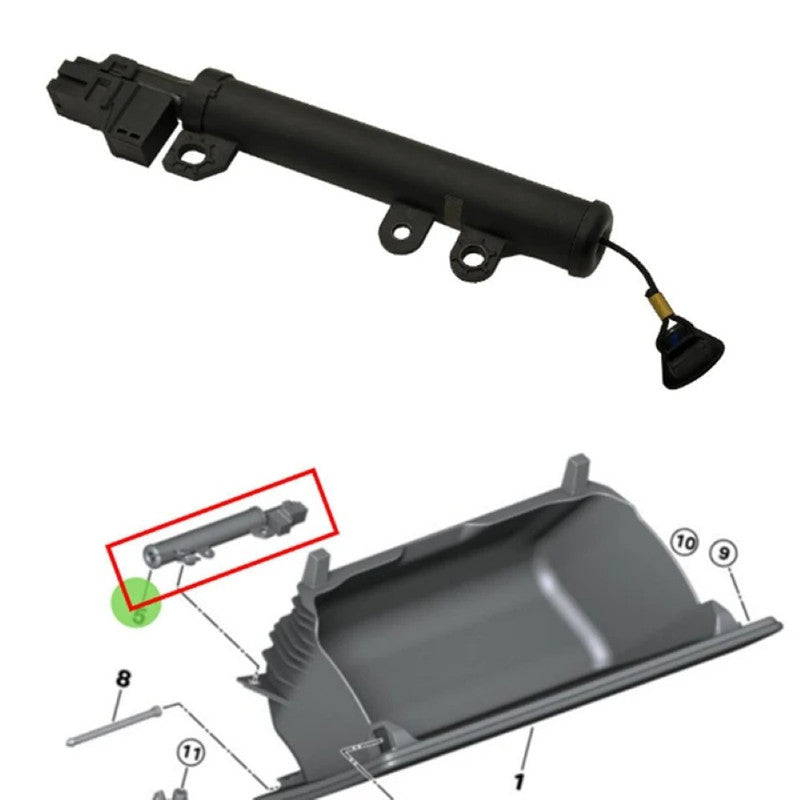 Car Craft Compatible With Bmw 5 Series G60 G68 2024+ Glove Box Damper Spring Brake Shock Absorber 51165a57544 - CAR CRAFT INDIA