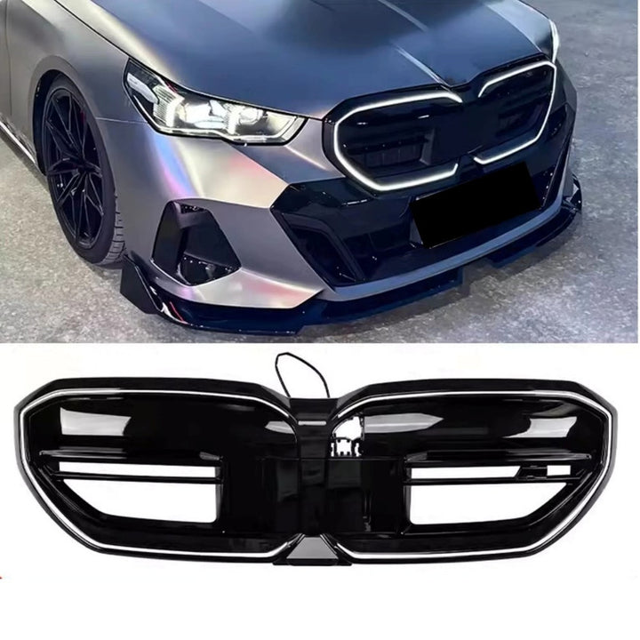 Car Craft Compatible With Bmw 5 Series G60 2024+ Front Bumper Show Illuminated Led Glow Grill