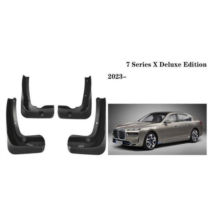 Car Craft Compatible With Bmw 7 Series G70 2023+ Delux Edition Car Tyre Mudflaps Mud Flap Mud Guard Fender Splash Guard Bm1018 CC-7421
