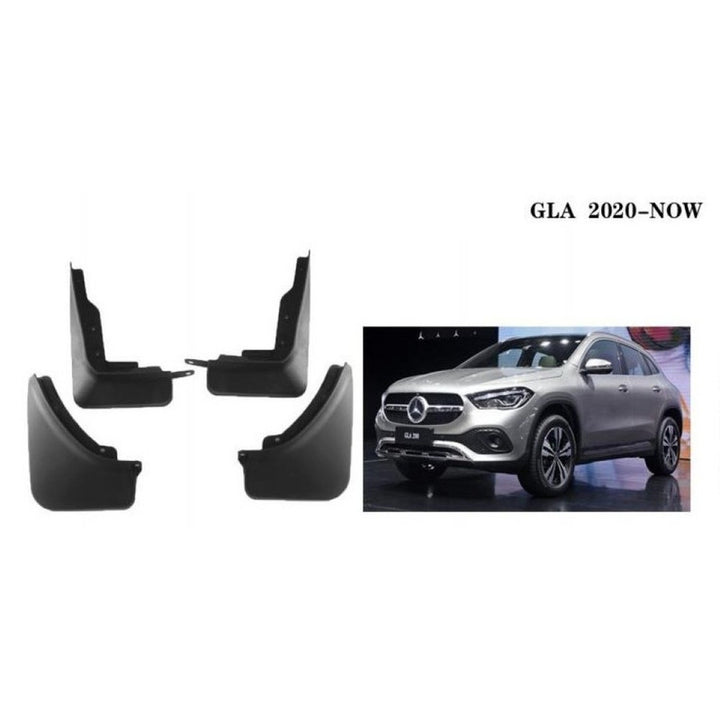 Car Craft Compatible With Mercedes Gla H247 2020+ Car Tyre Mudflaps Mud Flap Mud Guard Fender Splash Guard Ty-mb2035