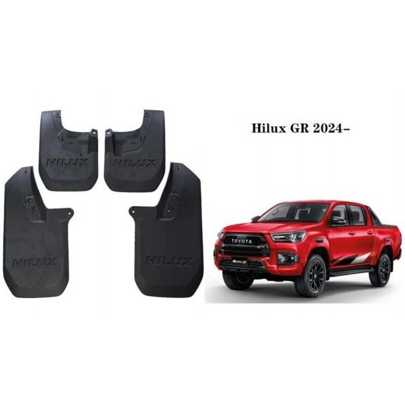 Car Craft Compatible With Toyota Hilux Gr 2024 Car Tyre Mudflaps Mud Flap Mud Guard Fender Splash Guard Ty-to3038 CC-7615 - CAR CRAFT INDIA