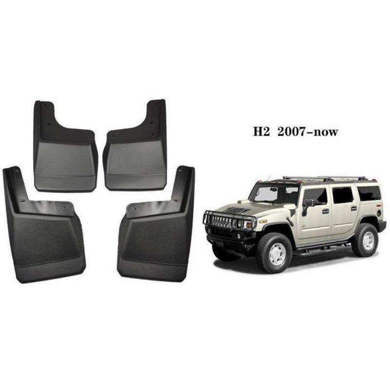 Car Craft Compatible With Hummer H2 2007+ Car Tyre Mudflaps Mud Flap Mud Guard Fender Splash Guard Hu2001 CC-7564 - CAR CRAFT INDIA