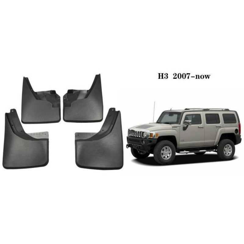 Car Craft Compatible With Hummer H3 2007+ Car Tyre Mudflaps Mud Flap Mud Guard Fender Splash Guard Hu2002 CC-7565 - CAR CRAFT INDIA