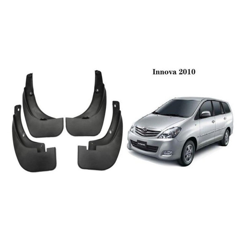 Car Craft Compatible With Toyota Innova 2010-2016 Car Tyre Mudflaps Mud Flap Mud Guard Fender Splash Guard To3050 CC-7334 - CAR CRAFT INDIA