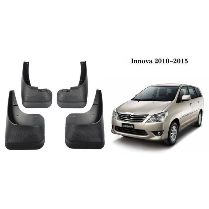 Car Craft Compatible With Toyota Innova 2010-2015 Car Tyre Mudflaps Mud Flap Mud Guard Fender Splash Guard To3051 CC-7335 - CAR CRAFT INDIA