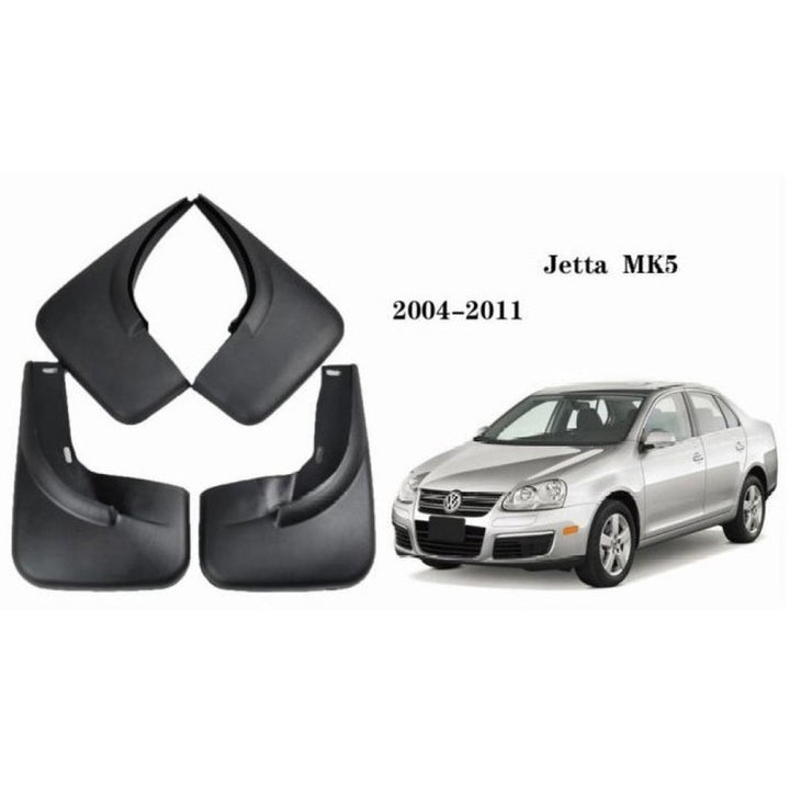 Car Craft Compatible With Volkswagen Vw Jetta Mk5 2004-2011 Car Tyre Mudflaps Mud Flap Mud Guard Fender Splash Guard Vwy1023 CC-7515 - CAR CRAFT INDIA