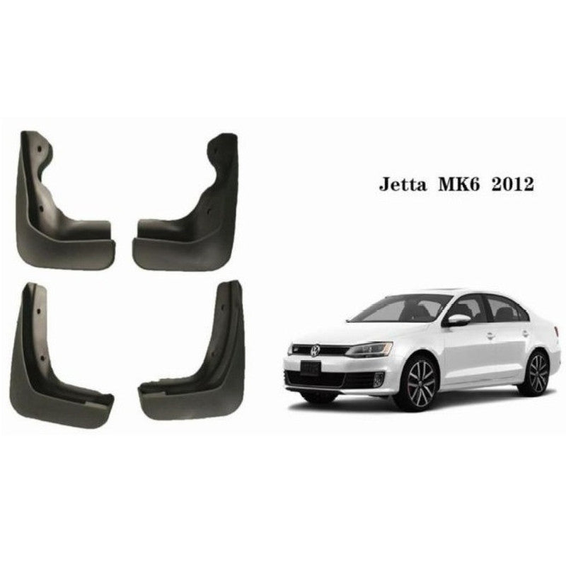 Car Craft Compatible With Volkswagen Vw Jetta Mk6 2011-2012 Car Tyre Mudflaps Mud Flap Mud Guard Fender Splash Guard Vwy1024 CC-7516 - CAR CRAFT INDIA
