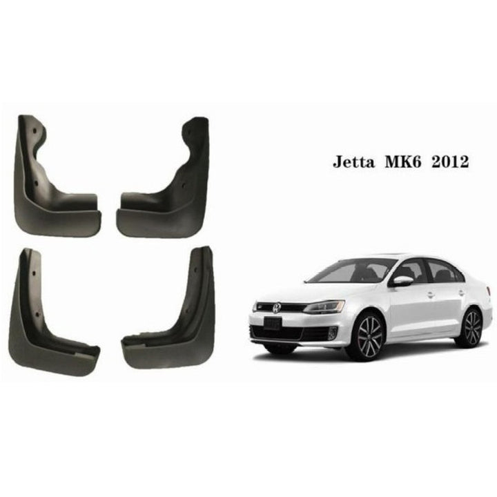 Car Craft Compatible With Volkswagen Vw Jetta Mk6 2011-2012 Car Tyre Mudflaps Mud Flap Mud Guard Fender Splash Guard Vwy1024 CC-7516 - CAR CRAFT INDIA