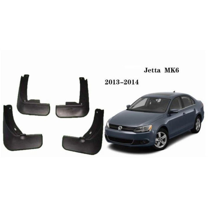 Car Craft Compatible With Volkswagen Vw Jetta Mk6 2014-2014 Car Tyre Mudflaps Mud Flap Mud Guard Fender Splash Guard Vwy1025 CC-7517 - CAR CRAFT INDIA