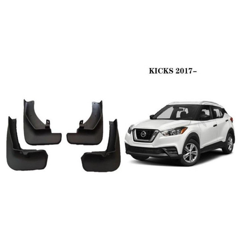 Car Craft Compatible With Nissan Kicks 2017+ Car Tyre Mudflaps Mud Flap Mud Guard Fender Splash Guard Ni2010 CC-7353 - CAR CRAFT INDIA