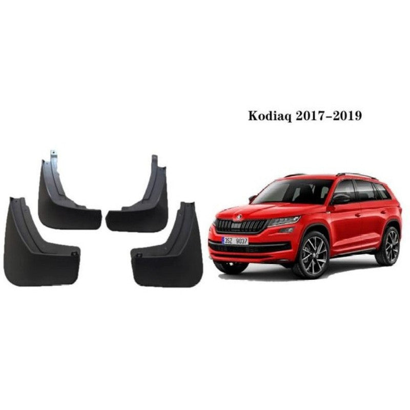 Car Craft Compatible With Skoda Kodiaq 2017-2019 Car Tyre Mudflaps Mud Flap Mud Guard Fender Splash Guard Sk2001 CC-7526 - CAR CRAFT INDIA
