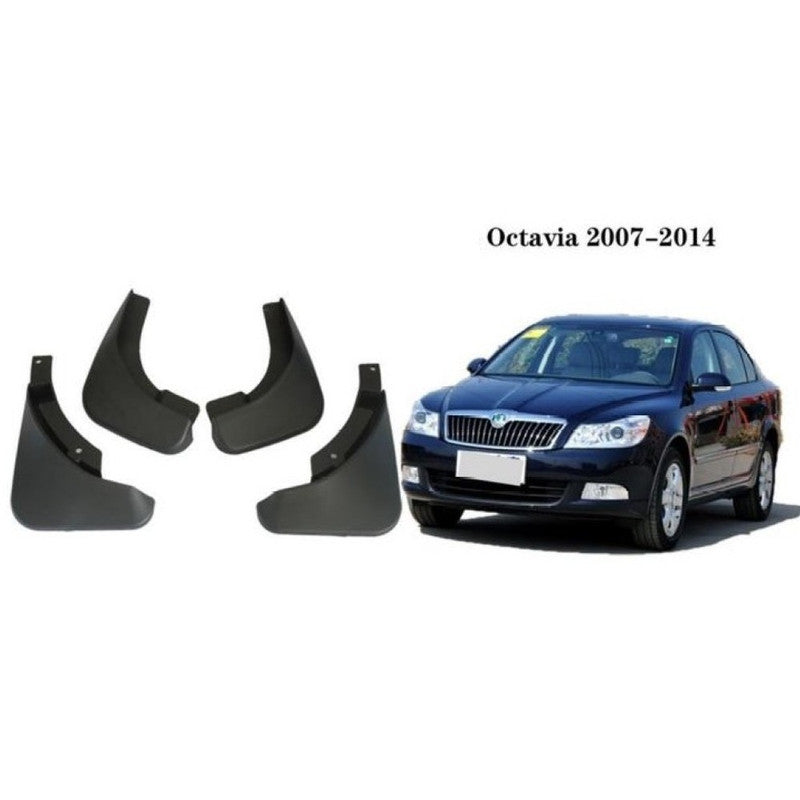 Car Craft Compatible With Skoda Laura Octavia 2007-2014 Car Tyre Mudflaps Mud Flap Mud Guard Fender Splash Guard Sk1001 CC-7518 - CAR CRAFT INDIA