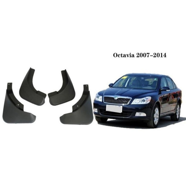 Car Craft Compatible With Skoda Laura Octavia 2007-2014 Car Tyre Mudflaps Mud Flap Mud Guard Fender Splash Guard Sk1001 CC-7518 - CAR CRAFT INDIA