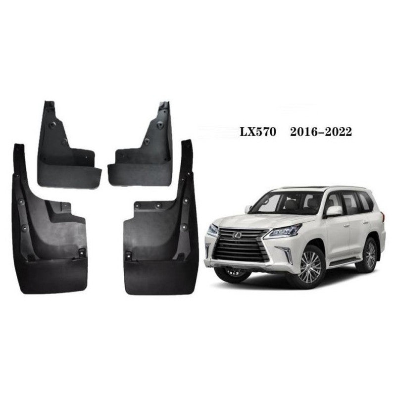 Car Craft Compatible With Lexus Lx570 2016-2022 Car Tyre Mudflaps Mud Flap Mud Guard Fender Splash Guard Le2010 CC-7359 - CAR CRAFT INDIA