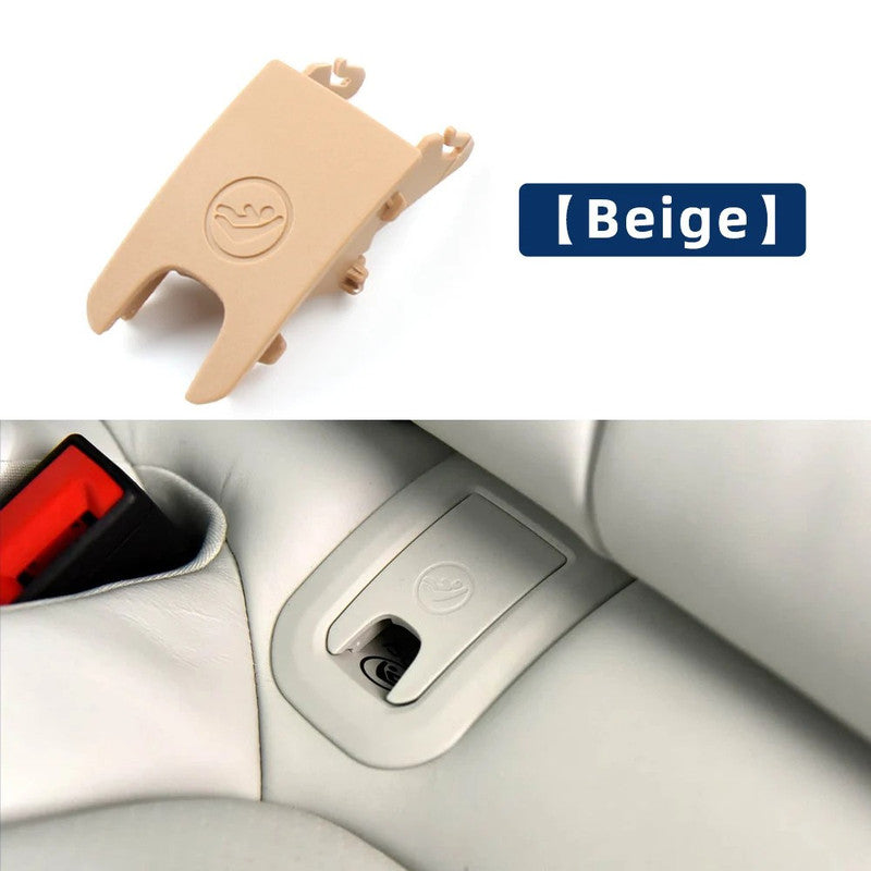 Car Craft Compatible With Porsche Macan 2014-2026 Rear Bracket Child Seat Clip Rear Seat Buckle Isofix Cover 95b8871874h0 Beige CC-8937