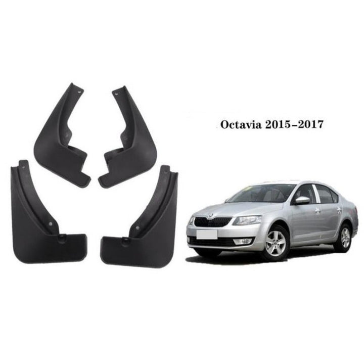 Car Craft Compatible With Skoda Octavia 2014-2017 Car Tyre Mudflaps Mud Flap Mud Guard Fender Splash Guard Sk1002 CC-7519 - CAR CRAFT INDIA