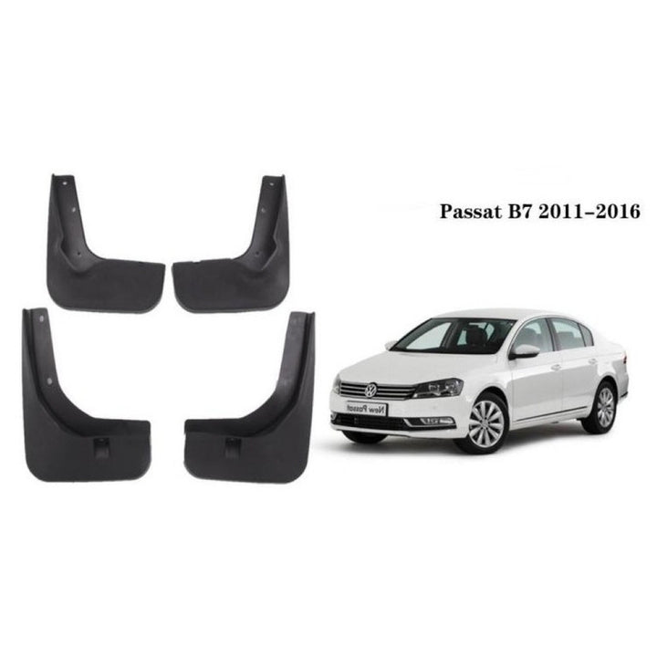 Car Craft Compatible With Volkswagen Vw Passat B7 2011-2016 Car Tyre Mudflaps Mud Flap Mud Guard Fender Splash Guard Vws1008 CC-7511 - CAR CRAFT INDIA