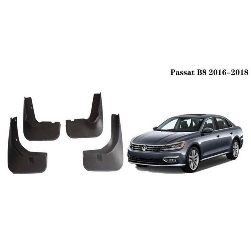 Car Craft Compatible With Volkswagen Vw Passat B8 2016-2018 Car Tyre Mudflaps Mud Flap Mud Guard Fender Splash Guard Vws1009 CC-7512 - CAR CRAFT INDIA