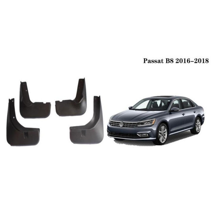 Car Craft Compatible With Volkswagen Vw Passat B8 2016-2018 Car Tyre Mudflaps Mud Flap Mud Guard Fender Splash Guard Vws1009 CC-7512 - CAR CRAFT INDIA