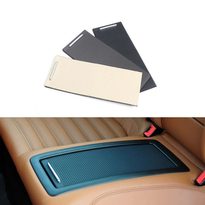 Car Craft Compatible With Volkswagen Passat B6 B7 2006-2015 Cc 2009-2015 Car Rear Center Console Sliding Shutters Cup Drink Holder Roller Blind Cover Replacement 3c8855977 Beige CC-8929