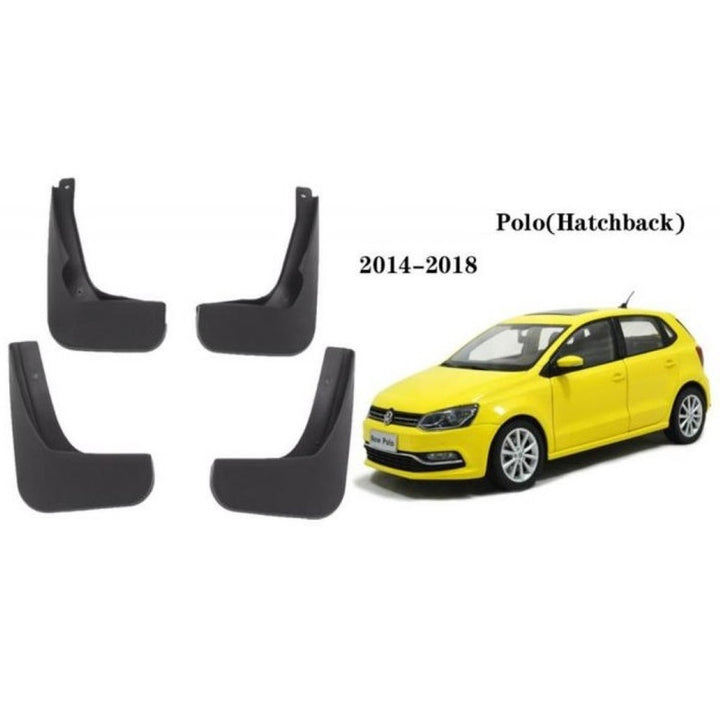 Car Craft Compatible With Volkswagen Vw Polo 2014-2018 Car Tyre Mudflaps Mud Flap Mud Guard Fender Splash Guard Vws1014 CC-7514