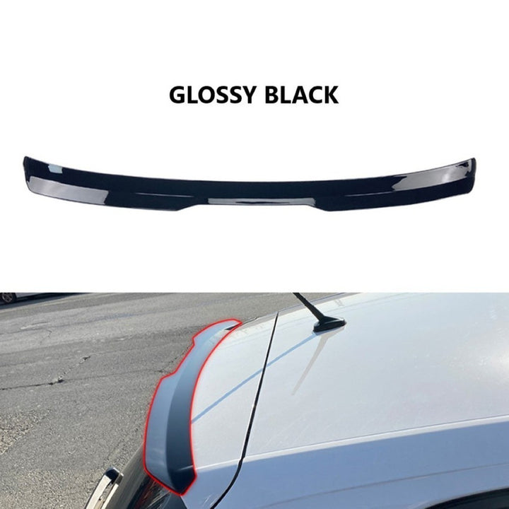 Car Craft Compatible With Volkswagen Polo Mk5 6r 6c 2009-2024 Rear Trunk Boot Roof Wing Lip Spoiler Splitter Skirts Max Style Zst Glossy Black