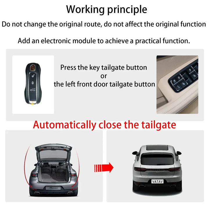 Car Craft Compatible With Skoda Octavia 2020-2023 Rear Intelligent Electric Boot Lifting Trunk Boot Opening Automatic Power Tailgate Refitted 2 Struts