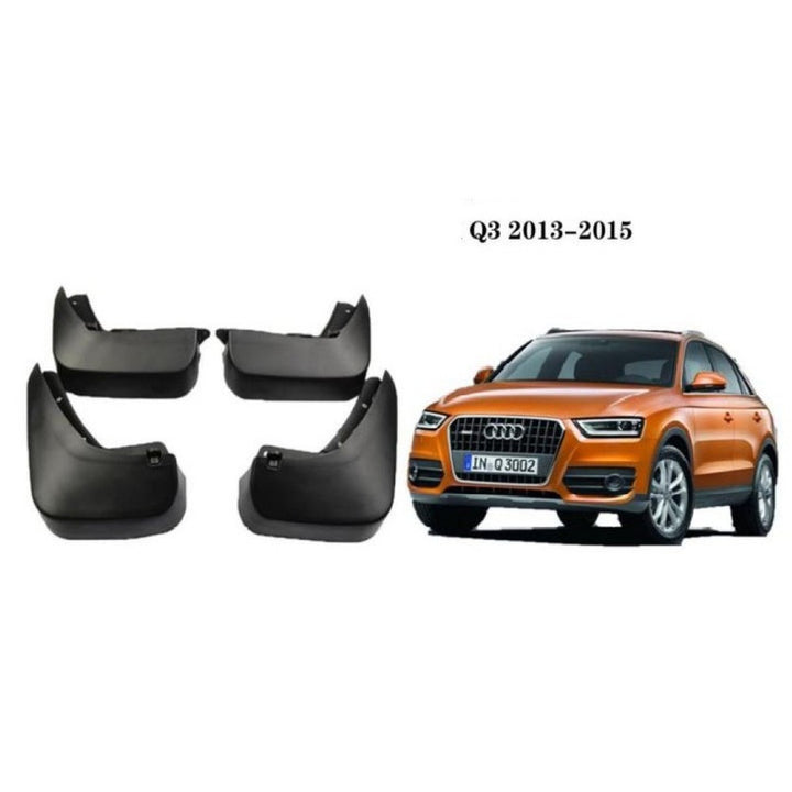 Car Craft Compatible With Audi Q3 2013-2015 Car Tyre Mudflaps Mud Flap Mud Guard Fender Splash Guard Au2003 CC-7394 - CAR CRAFT INDIA