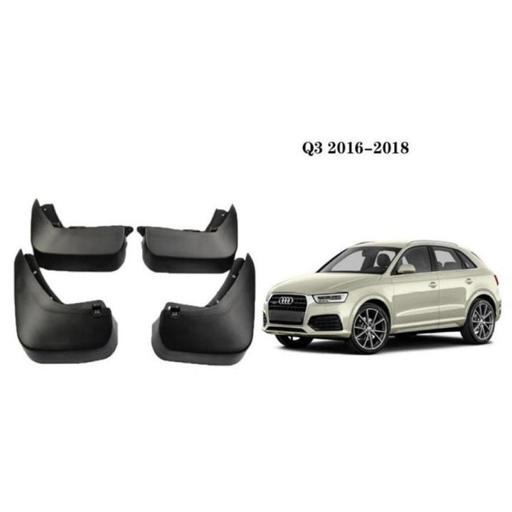 Car Craft Compatible With Audi Q3 2016-2018 Car Tyre Mudflaps Mud Flap Mud Guard Fender Splash Guard Au2004 CC-7395 - CAR CRAFT INDIA