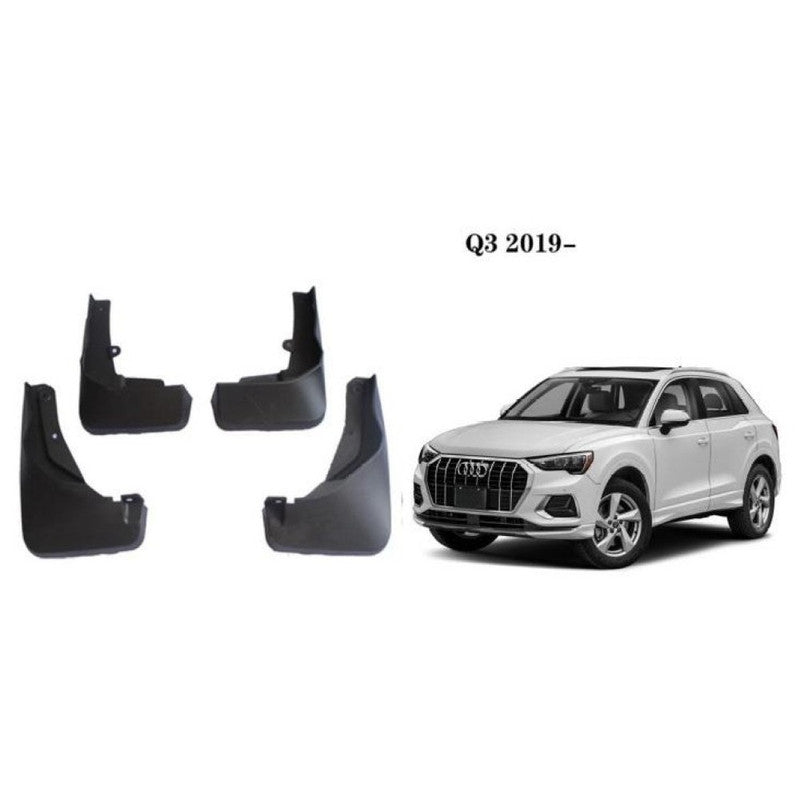 Car Craft Compatible With Audi Q3 2019+ Car Tyre Mudflaps Mud Flap Mud Guard Fender Splash Guard Au2005 CC-7397 - CAR CRAFT INDIA