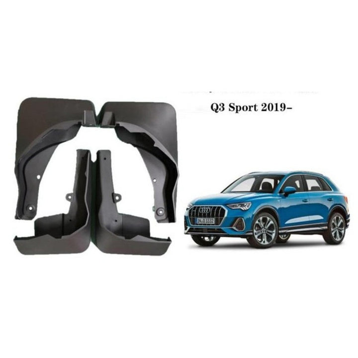 Car Craft Compatible With Audi Q3 Sport 2019+ Car Tyre Mudflaps Mud Flap Mud Guard Fender Splash Guard Au2006 CC-7396 - CAR CRAFT INDIA