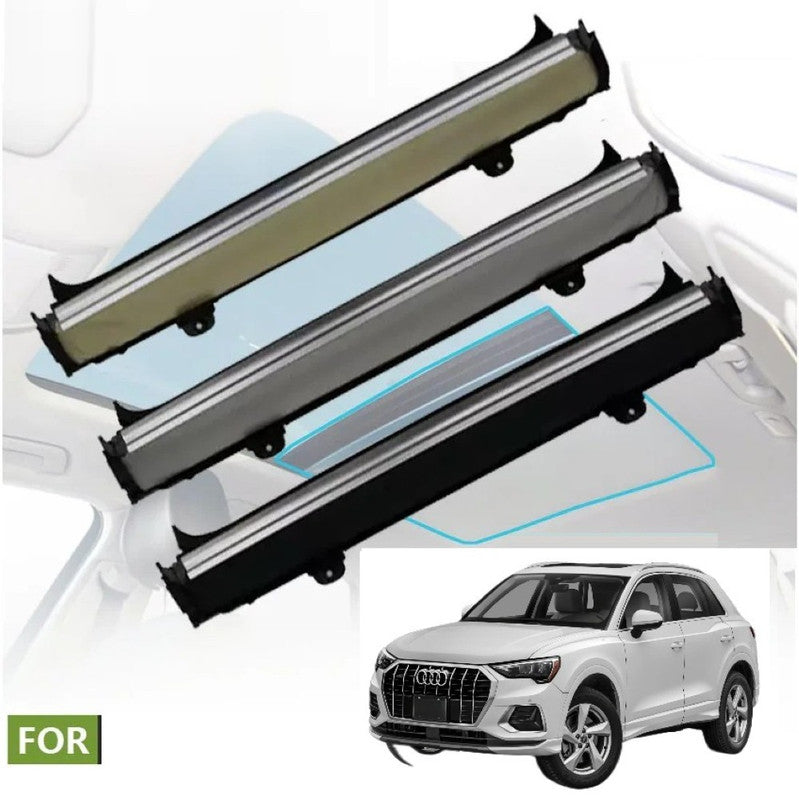 Car Craft Compatible With Audi Q3 Q8 Rs3 Rsq3 Rsq8 2020-2023 Car Panoramic Sunroof Curtain Roof Roller Blinds Shade Cloth Assembly 4m88773071nx Jl0h120z Gray