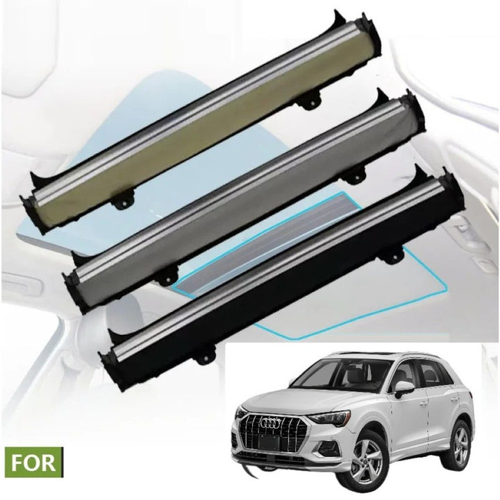 Car Craft Compatible With Audi Q3 Q8 Rs3 Rsq3 Rsq8 2020-2023 Car Panoramic Sunroof Curtain Roof Roller Blinds Shade Cloth Assembly 4m88773071nx Jl0h120z Gray