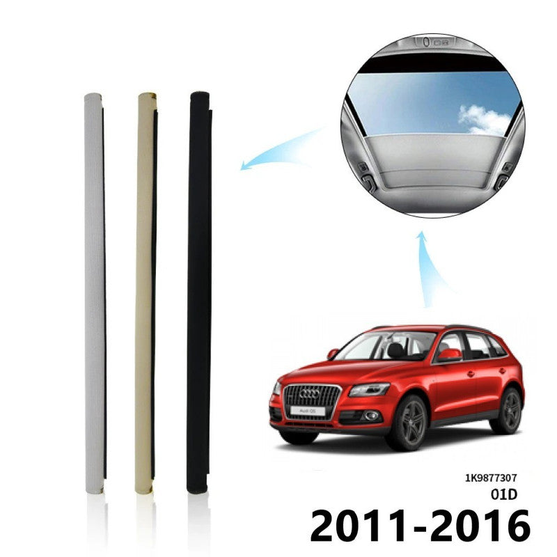 Car Craft Compatible With Audi Q5 2010-2017 Volkswagen Tiguan 2007-2018 Car Panoramic Sunroof Curtain Roof Roller Blinds Shade Cloth Curtain 1k9877307 Jlhe001d Black