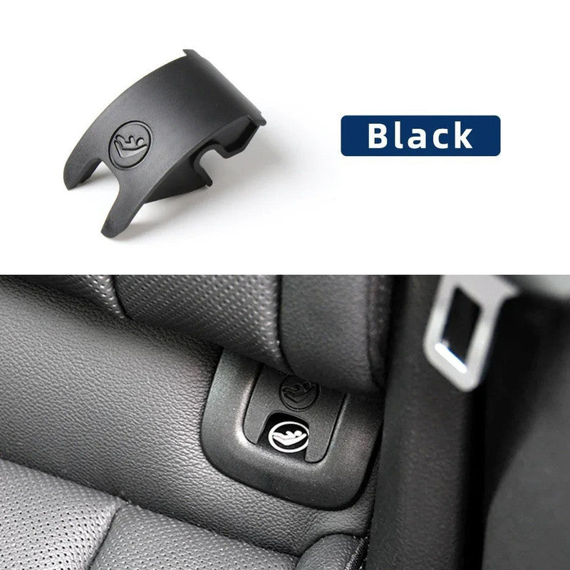 Car Craft Compatible With Audi Q5 2009-2016 Rear Child Seat Belt Lock Isofix Cover Trim 8r08871874pk CC-8974
