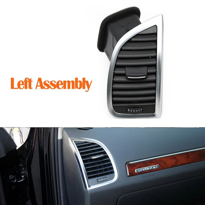 Car Craft Compatible With Audi Q7 2006-2015 Car Front Dashboard Air Conditioning Ac Vent Grille Trim Outlet Assembly Left 4l0820901s L CC-7802 - CAR CRAFT INDIA