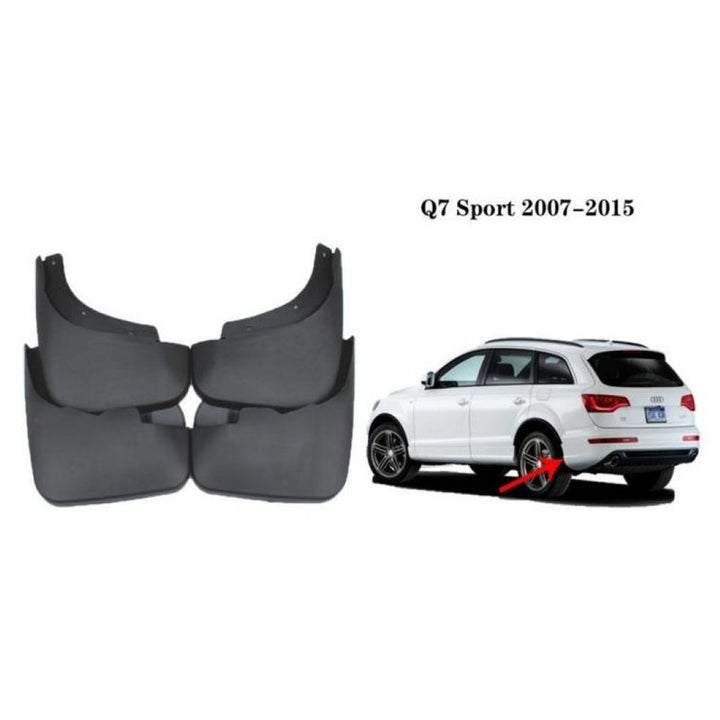 Car Craft Compatible With Audi Q7 Sport 2007-2015 S Line Car Tyre Mudflaps Mud Flap Mud Guard Fender Splash Guard Ty-au2014